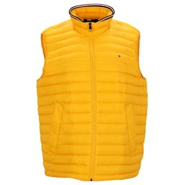 Tommy Hilfiger-Mens Regular Fit Outerwear-Yellow