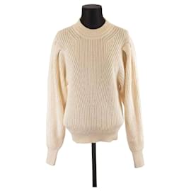 Isabel Marant-Cotton sweater-White