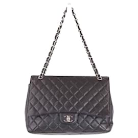 Chanel-Timeless handbag/Classic leather-Black