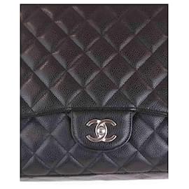 Chanel-Zeitlose Handtasche/klassisches Leder-Schwarz