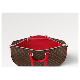 Louis Vuitton-LV Keepall rainbow red-Red