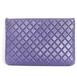 Chanel-Chanel timeless clutch in blue-Blue