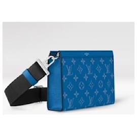 Louis Vuitton-LV Gaston tragbare Geldbörse neu-Blau