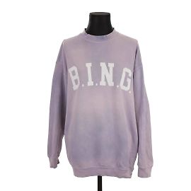 Anine Bing PULLOVER AUS BAUMWOLLE Lila