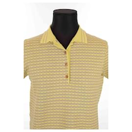 Louis Vuitton-Poloshirt aus Baumwolle-Gelb