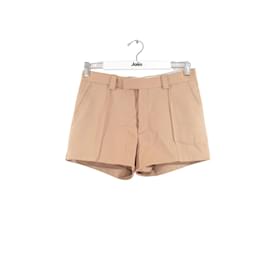 Louis Vuitton-Mini shorts de algodão-Bege