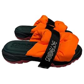 Loewe-LOEWE  Sandals T.eu 39 cloth-Orange