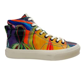 Autre Marque-Givenchy Multicolored City High Top Sneakers-Multiple colors