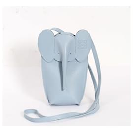Loewe-Loewe Elephant Bag-Light blue