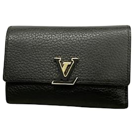 Louis Vuitton-Louis Vuitton Portefeuille capucines-Black