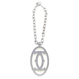 Cartier-Cartier C2 charm necklace-Silvery