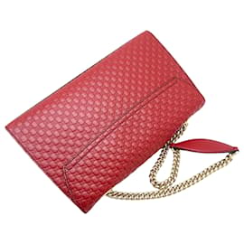 Gucci-Gucci Micro Guccissima-Rosso