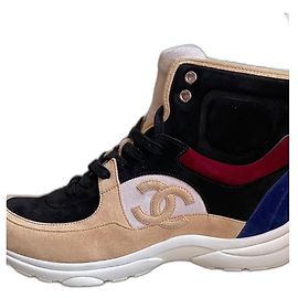 Chanel Nuove sneakers alte CC tricolore Altro