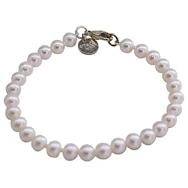 Tiffany & Co-TIFFANY & CO. Ziegfield Collection Pearl Bracelet in White Pearls-White,Cream