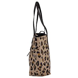 Coach-Coach Leopard-Print Market Tote Bag in Multicolor Leather-Multiple colors