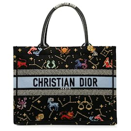 Dior-Dior Schwarze mittelgroße Pixel-Sternzeichenbuch-Tasche-Schwarz