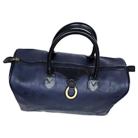 Christian Dior-Vintage Christian Dior travel bag-Navy blue