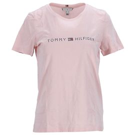 Camiseta De Algodón Orgánico Con Logo De Tommy Hilfiger Mujer Otro