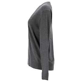 Tommy Hilfiger-Mens Regular Fit Crew Neck Jumper-Grey