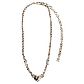 Collier chocker CHANEL Doré