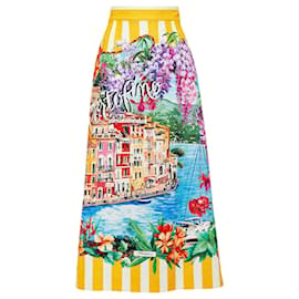 Dolce & Gabbana-Skirts-Yellow
