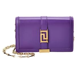 Versace-Handbags-Purple