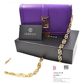 Versace-Handtaschen-Lila