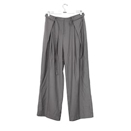 Autre Marque-Pantalon large gris-Gris