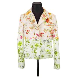Dolce & Gabbana-Cotton Jacket-White