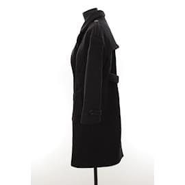 Sandro-Wool coat-Black