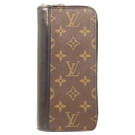 Louis Vuitton-Louis Vuitton Zippy Wallet Vertical-Brown