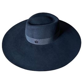 Black felt hat Maison Michel T. S - New Black