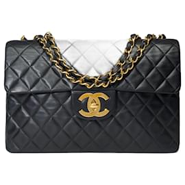 Chanel-Sac Chanel Timeless/classic black leather - 101718-Black