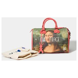 Louis Vuitton-LOUIS VUITTON Speedy Bag aus mehrfarbigem Canvas - 101717-Mehrfarben
