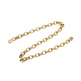 Chanel-Cinturón de eslabones de cadena CC Chanel dorado-Dorado