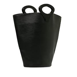 Louis Vuitton-Black Louis Vuitton Epi Noctambule Tote Bag-Noir