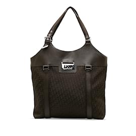 Dior-Borsa tote Dior Diorissimo Street Chic marrone-Marrone