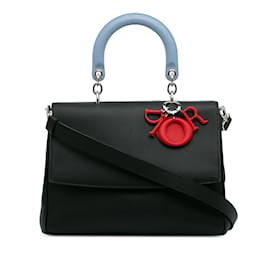 Dior-Bolso satchel Dior mediano tricolor Be Dior negro-Negro