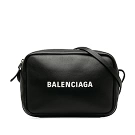 Balenciaga-Black Balenciaga Everyday Camera Bag S-Black