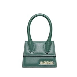 Jacquemus-Green Jacquemus Le Chiquito Mini Bag Satchel-Green