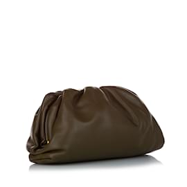 Bottega Veneta-Brown Bottega Veneta The Mini Pouch Clutch Bag-Brown