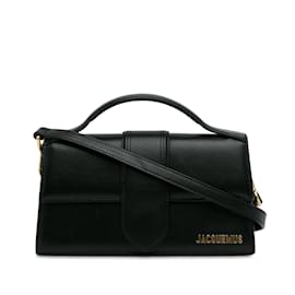 Jacquemus-Black Jacquemus Le Grand Bambino Satchel-Black