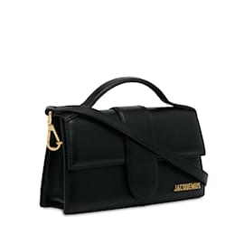 Jacquemus-Black Jacquemus Le Grand Bambino Satchel-Black