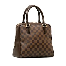 Louis Vuitton-Brown Louis Vuitton Damier Ebene Brera handbag-Brown