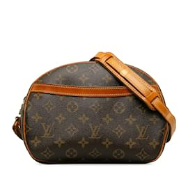 Louis Vuitton-Braune Louis Vuitton Monogram Blois Umhängetasche-Braun