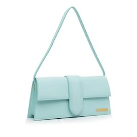 Jacquemus-Blue Jacquemus Le Bambino Long Shoulder Bag-Blue