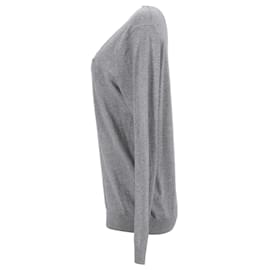 Tommy Hilfiger-Tommy Hilfiger Suéter masculino regular fit em algodão cinza claro-Cinza
