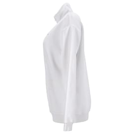 Tommy Hilfiger-Tommy Hilfiger Herren-Pullover aus Polarfleece mit hohem Halsausschnitt aus weißem Polyester-Weiß