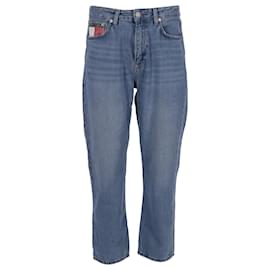 Tommy Hilfiger-Calça Jeans Feminina Harper High Rise Straight-Azul,Azul claro