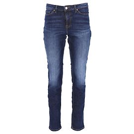 Tommy Hilfiger Vaqueros Rome Heritage De Corte Recto Y Descoloridos Azul